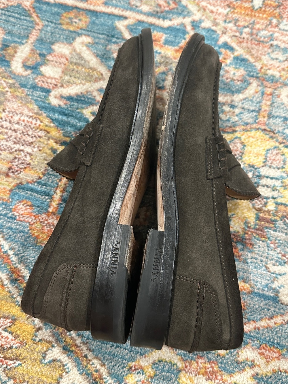 Vinny’s Lee Vale Suede Loafers - Picture 6 of 7